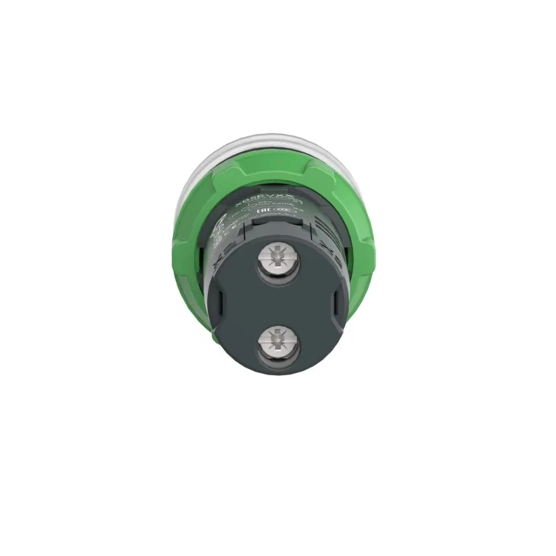 Schneider Electric Panel Mount White LED Pilot Light Harmony XB5 22 mm Cutout 230V AC IP66 XB5EVM1