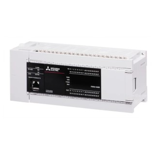Mitsubishi Electric FX5U Series PLC CPU 32-Input Sink Input 32 Outputs Relay Transistor Output
