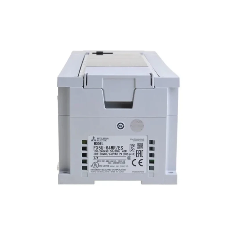 Mitsubishi Electric FX5U Series PLC CPU 32-Input Sink Input 32 Outputs Relay Transistor Output 