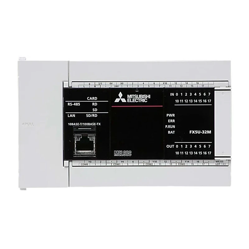 RS PRO Series PLC CPU 16-Input Sink Input 16 Outputs Relay Transistor Output FX5U