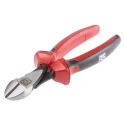 RS PRO Side Cutter Diagonal Cutter 180mm Steel Jaw DuoTech Soft Grip Bi-Metal Handle 875-5806