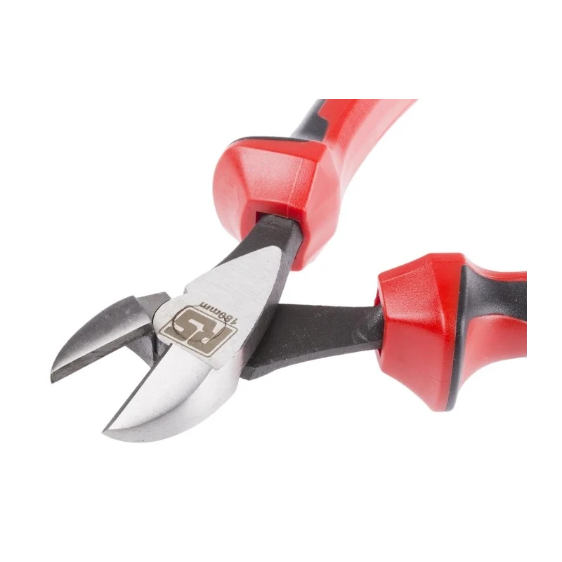 RS PRO Side Cutter Diagonal Cutter 180mm Steel Jaw DuoTech Soft Grip Bi-Metal Handle 875-5806