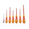 RS PRO Phillips and Slotted Insulated Screwdriver Set with Voltage Tester 7-Piece 1000V VDE 875-5812