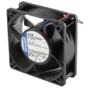 ebm-papst 3300 N S-Panther Series Axial Fan 24V DC, 1.8 W, 0.12 A Max, 80 m³/h, 92x32x32 mm IP20 