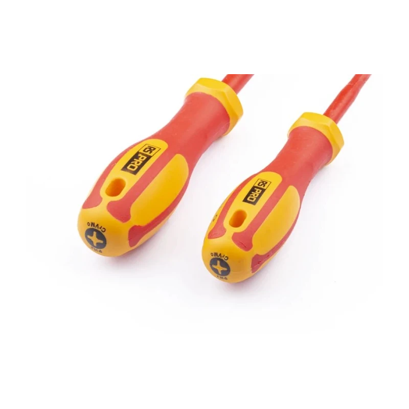 RS PRO Phillips and Slotted Insulated Screwdriver Set with Voltage Tester 7-Piece 1000V VDE 875-5812