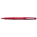 Paper Mate Ball Point Ink Pen Red 1 mm Tip Size S0190993