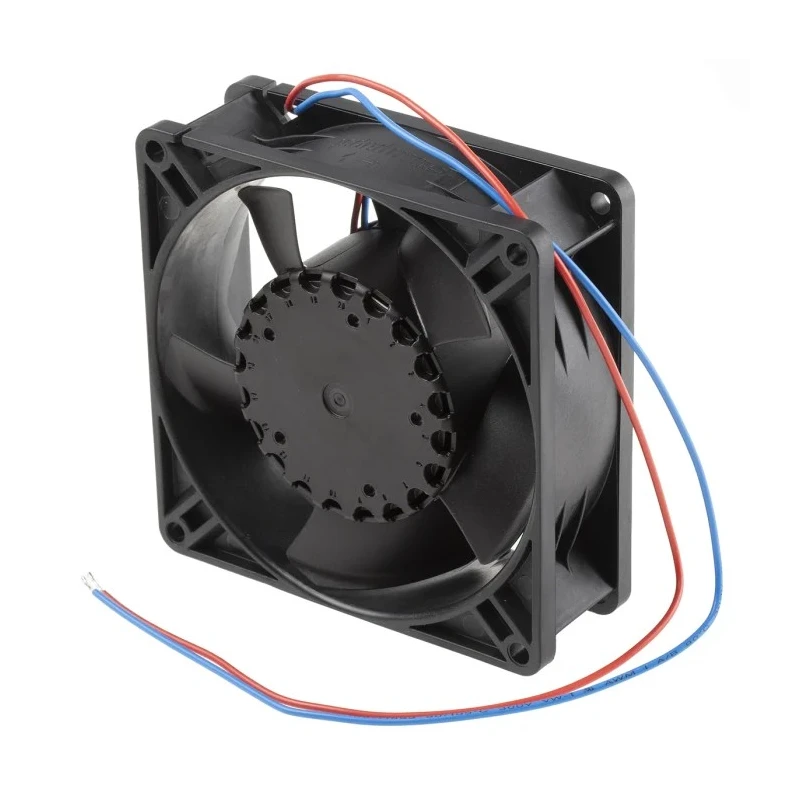 ebm-papst 3300 N S-Panther Series Axial Fan 24V DC, 1.8 W, 0.12 A Max, 80 m³/h, 92x32x32 mm IP20 