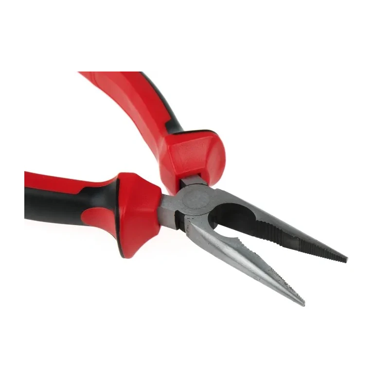 RS PRO Long Nose Plier, Needle Nose, Steel Chrome Finish, Ergonomic Handle, 160mm 875-5809