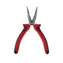 RS PRO Long Nose Plier, Needle Nose, Steel Chrome Finish, Ergonomic Handle, 160mm 875-5809