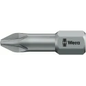 Wera Screwdriver Bit 6.35 mm Tip PZ2 Hex Drive 25 mm Overall 05056815001