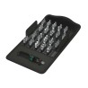Wera Hex, Phillips, Pozidriv, Slotted, Torx Screwdriver Bit Set 1/4-Inch Drive, 61 Pieces 05057122001