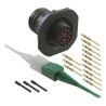 Amphenol Limited MIL Spec Circular Connector 13 Way Copper Alloy Straight Cable Connector, 5A, 400-550V D38999/24WB35PN
