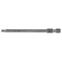 Wera Hex Screwdriver Bit 4 mm Size, 1/4 in Hex Drive, 89 mm Overall Length 05059631001