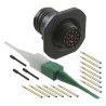 Amphenol Limited D38999 Straight 13 Way MIL Spec Circular Connector Female Green Shell Size 11 Quick D38999/24WB35SN