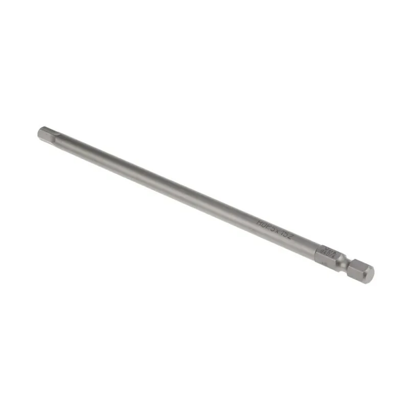 Wera Hex Screwdriver Bit 0.25 mm Tip, 5 mm Size, Hex Drive, 152 mm Overall Length 05059635001