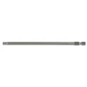 Wera Hex Screwdriver Bit 0.25 mm Tip, 5 mm Size, Hex Drive, 152 mm Overall Length 05059635001
