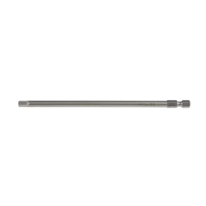 Wera Hex Screwdriver Bit 0.25 mm Tip, 5 mm Size, Hex Drive, 152 mm Overall Length 05059635001