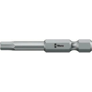 Wera Hex Screwdriver Bit, 4 mm Tip, 1/4 in Drive, Hex Drive, 152 mm Overall Length 05059634001