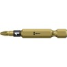 Wera Screwdriver Bit 1/4 in Tip, Pozidriv PZ1, Hex Drive, 50 mm Overall Length 05059910001