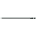 Wera Screwdriver Bit T10, 6.35 mm Hex Drive, 152 mm Overall Length 05060196001