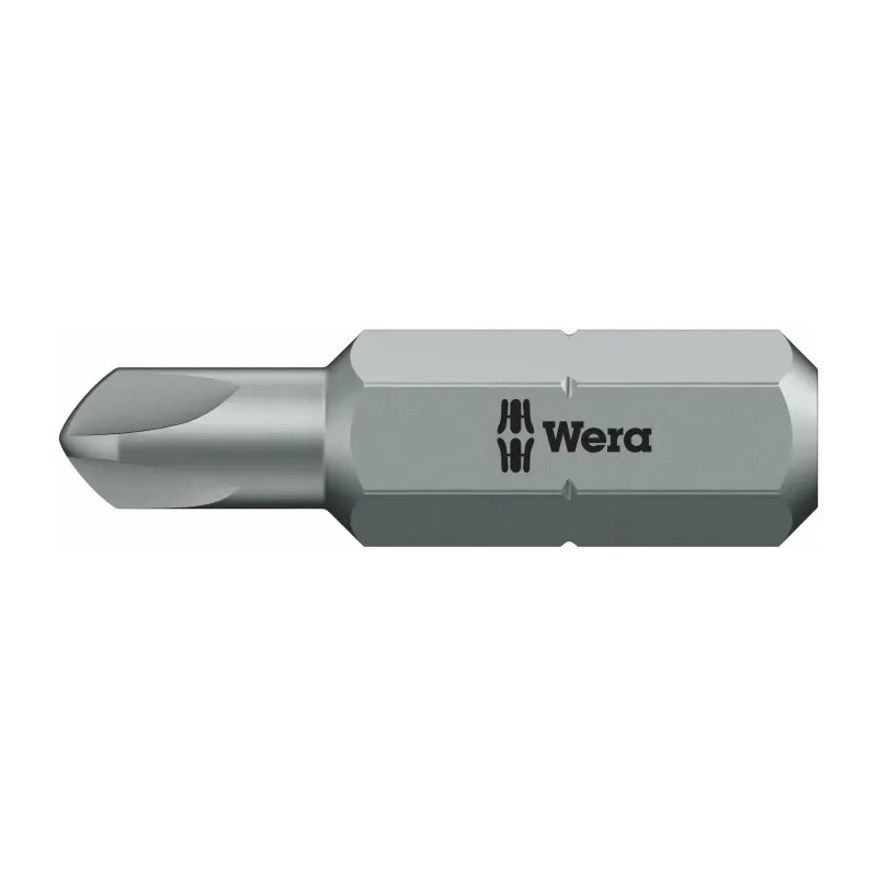 Wera Screwdriver Bit 1/4 in Tip TQ2 Tip Hex Drive 25 mm Overall 05066620001
