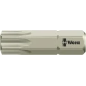 Wera Stainless Steel Screwdriver Bit 6.35 mm Hex Drive T40 Size 25 mm Length 05071038001