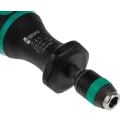 Wera Preset Torque Screwdriver, 1.2 Nm Torque Range, 1/4 in Drive, ESD Safe, ±6 % Accuracy 05074716001