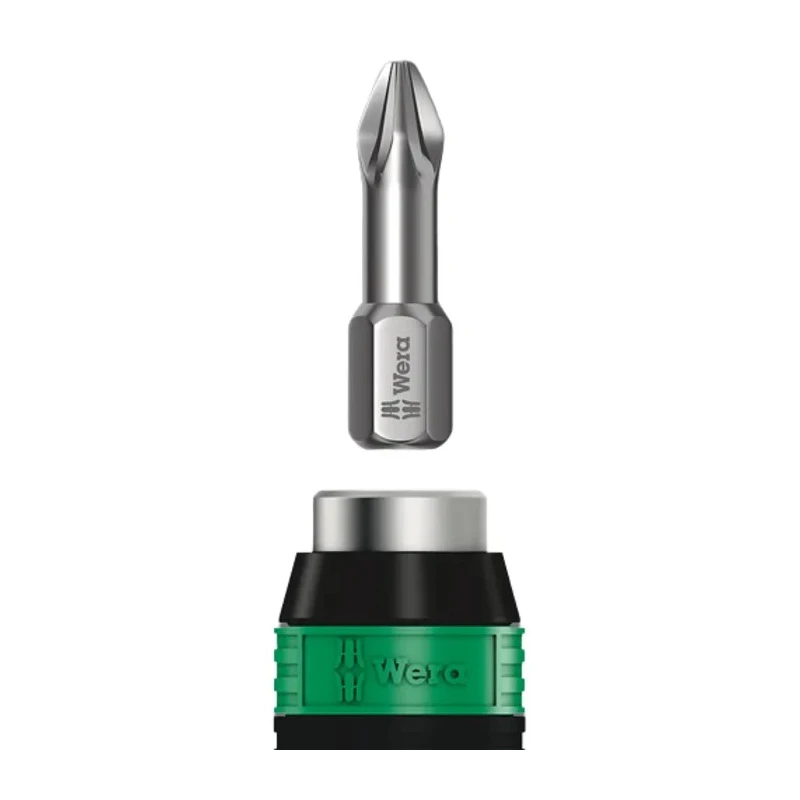 Wera Preset Torque Screwdriver, 1.2 Nm Torque Range, 1/4 in Drive, ESD Safe, ±6 % Accuracy 05074716001