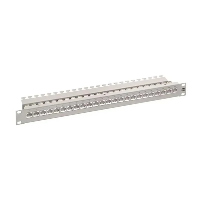 HARTING 24 Port RJ45 RJ Patch Panel 1U White 2082405 RJ45