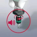 Wera Pre-Settable Torque Screwdriver, 0.3 To 1.2 Nm, 1/4 in Drive ESD Safe, ±6 % Accuracy 05074715001