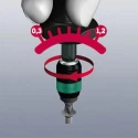 Wera Pre-Settable Torque Screwdriver, 0.3 To 1.2 Nm, 1/4 in Drive ESD Safe, ±6 % Accuracy 05074715001