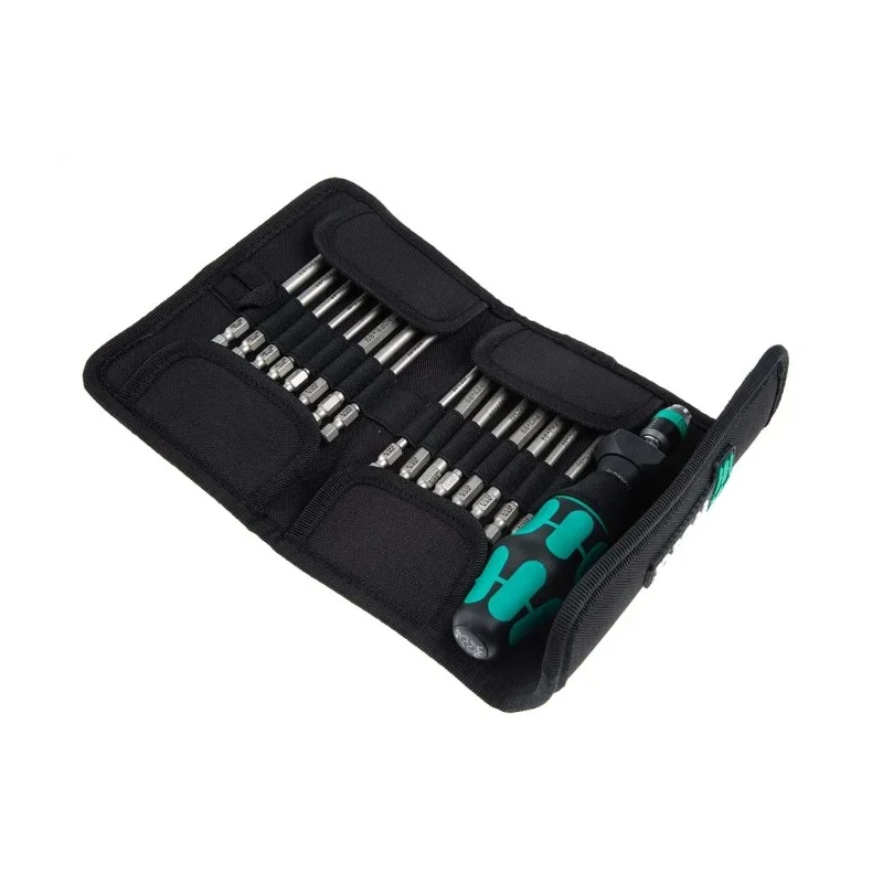 Wera Torque Screwdriver Hexagon Hex-Plus Phillips Pozidriv Slotted Torx Bit Set 1.2 To 3 Nm 05059293001