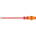 Wera Insulated Screwdriver 1.2x6.5 mm Tip, 200 mm Blade, Ergonomic Grip, VDE 1000V Approved 05006126001