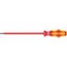 Wera Insulated Screwdriver 1.2x6.5 mm Tip, 200 mm Blade, Ergonomic Grip, VDE 1000V Approved 05006126001