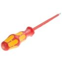 Wera Insulated Screwdriver PH1 Tip 150 mm Blade VDE 1000V Approved 248 mm Overall 05006153001