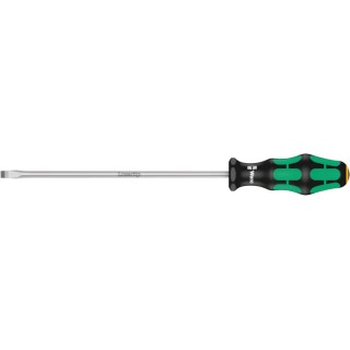 Wera Slotted Screwdriver 200 mm Blade, 305 mm Overall, Insulated, Ergonomic Grip 05007621001