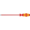 Wera Insulated Screwdriver with PZ2 Tip, 200 mm Blade Length, Stainless Steel Chrome Plated Blade, VDE/1000V 05006165001