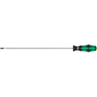 Wera Slotted Standard Screwdriver, 5.5 mm Tip, 300 mm Blade, 398 mm Overall Length 05008060001