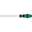Wera Slotted Screwdriver 175 mm Blade, 287 mm Overall, Insulated Handle, Chrome Plated Stainless Steel Blade 05007640001