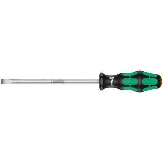 Wera Slotted Screwdriver 175 mm Blade, 287 mm Overall, Insulated Handle, Chrome Plated Stainless Steel Blade 05007640001