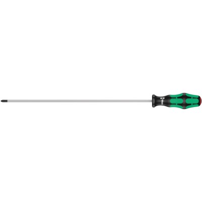 Wera Philips Screwdriver PH1 Tip, 300 mm Blade Length, 398 mm Overall Length 05008715001