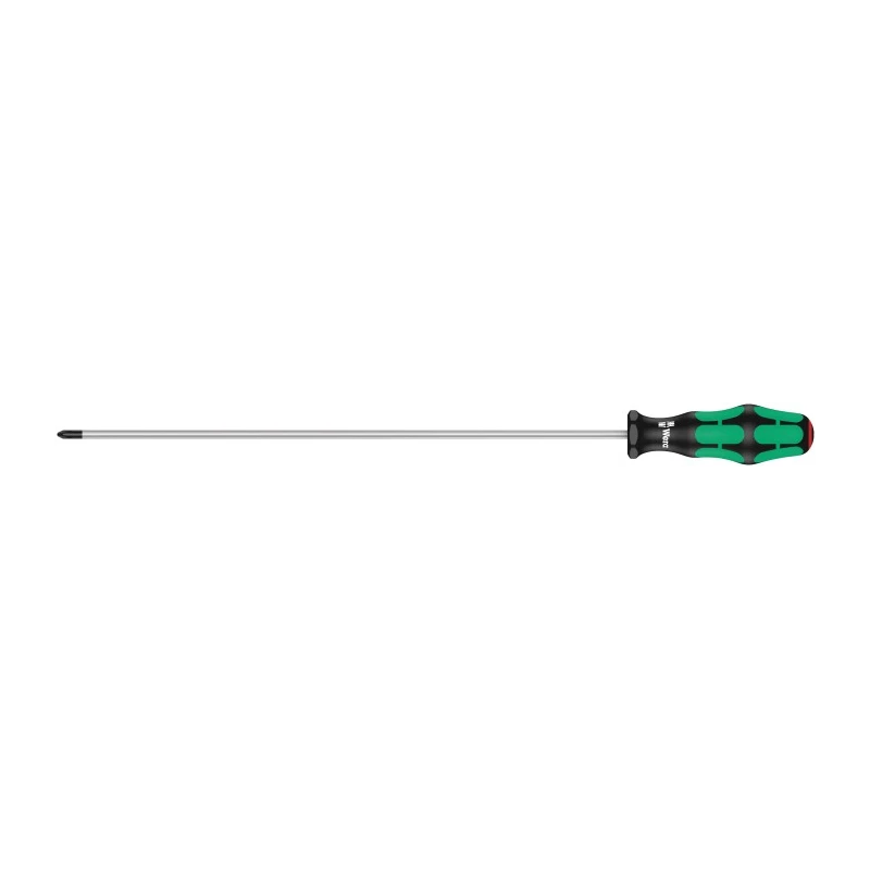 Wera Philips Screwdriver PH1 Tip, 300 mm Blade Length, 398 mm Overall Length 05008715001