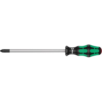 Wera Standard Philips Screwdriver with PH4 Tip, 200 mm Blade, 312 mm Overall Length 05008740001