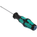 Wera Standard Hexagon Screwdriver 2.5 mm Tip, 156 mm Overall Length 05023107001