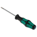 Wera Standard Screwdriver with 3 mm Tip and 75 mm Blade, Ergonomic Kraftform Plus Handle 05023110001