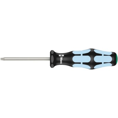 Wera Standard Torx & Torx Plus Screwdriver T9 Tip 60 mm Blade 141 mm Overall 05032051001