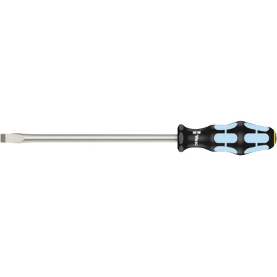 Wera Standard Insulated Slotted Screwdriver 200 mm Blade, 312 mm Overall 05032007001