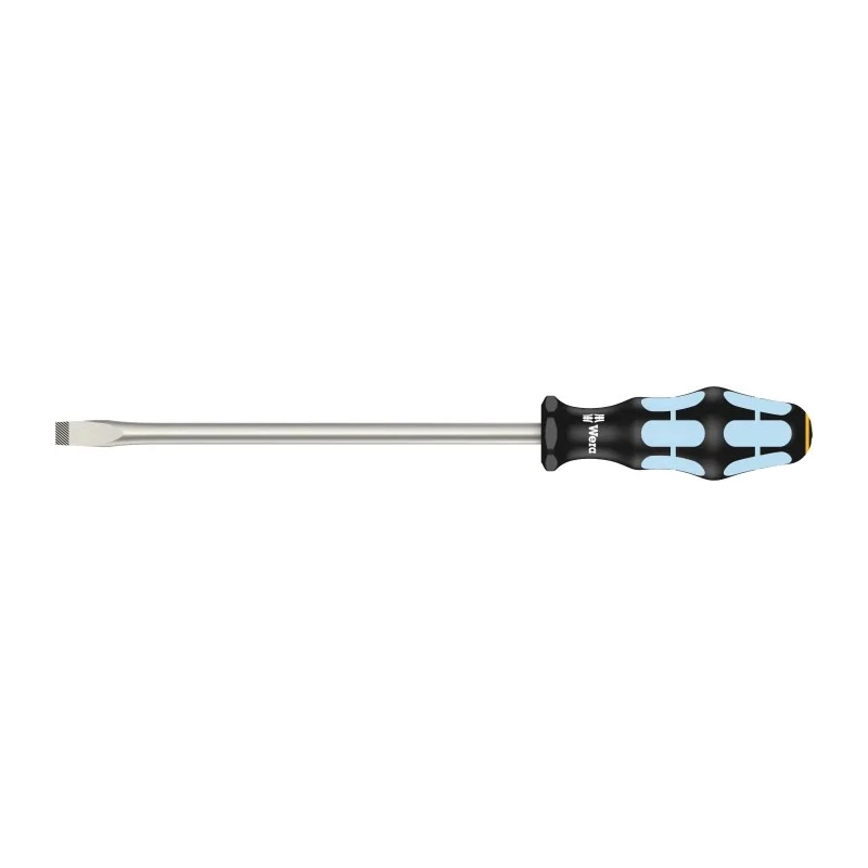 Wera Standard Insulated Slotted Screwdriver 200 mm Blade, 312 mm Overall 05032007001