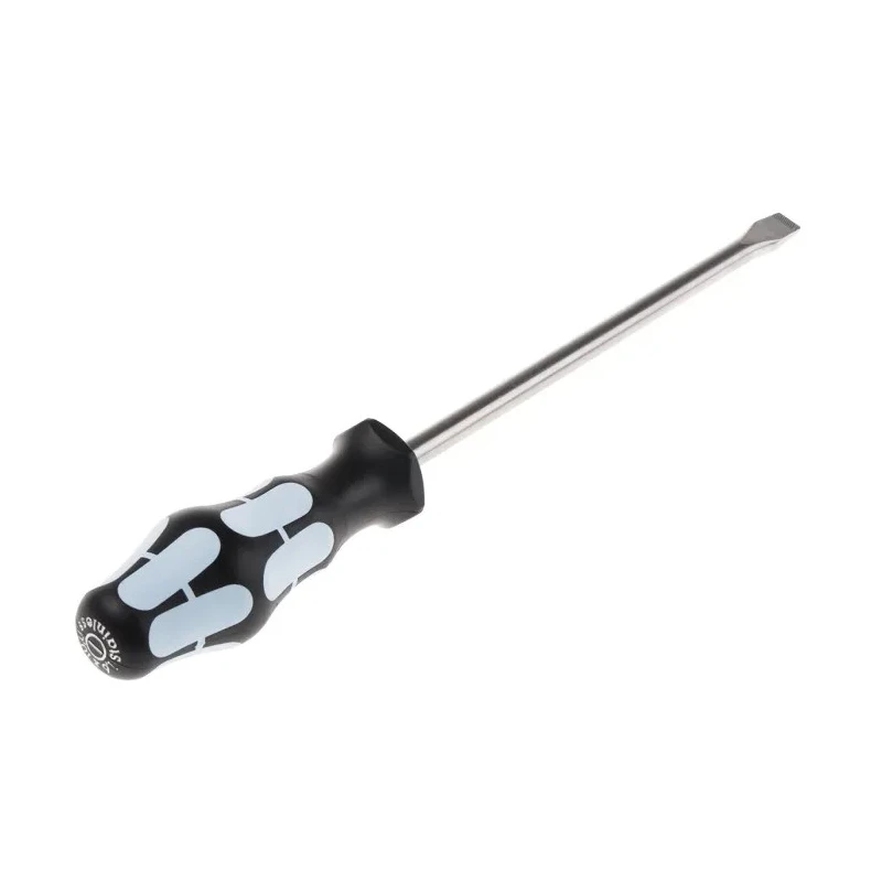 Wera Standard Insulated Slotted Screwdriver 200 mm Blade, 312 mm Overall 05032007001