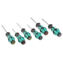 Wera Phillips, Pozidriv, Slotted Standard Screwdriver Set, 6-Piece 05105622001